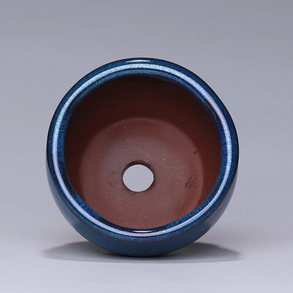Ceramic Succulent Flower Pot with Drainage Hole – Indoor & Outdoor Planter for Windowsills, Shelves, Gardens & Patios