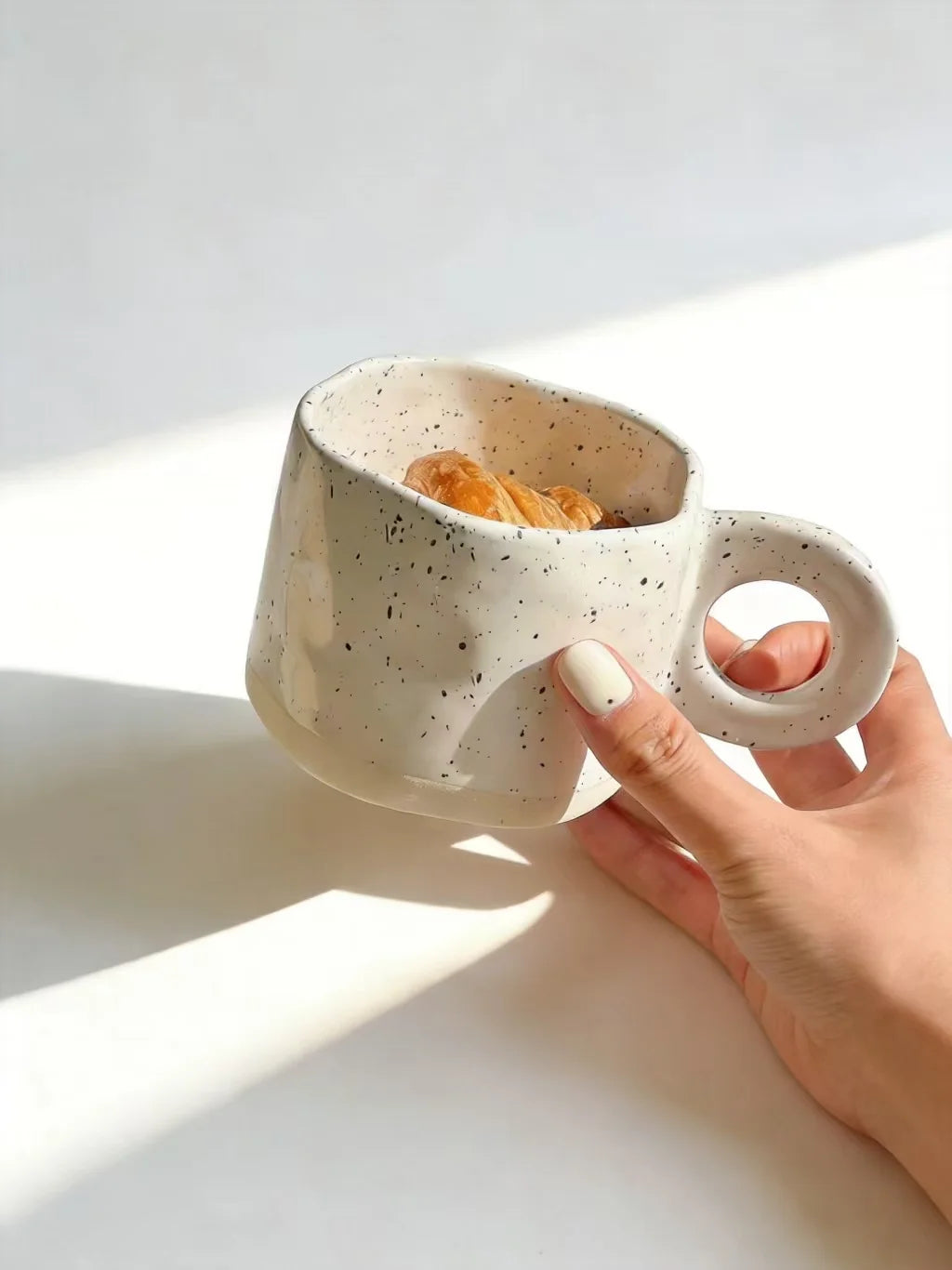 Ceramic Coffee Mug 260ml | Latte, Tea & Cappuccino Cup for Home & Cafe