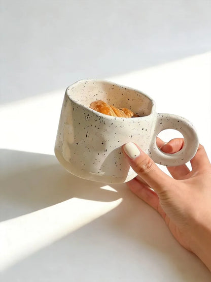 Ceramic Coffee Mug 260ml | Latte, Tea & Cappuccino Cup for Home & Cafe