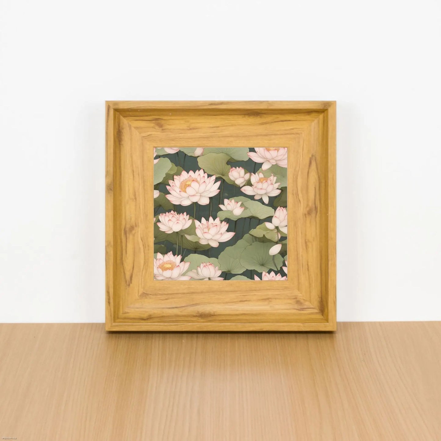 Square Picture Frame | 5x5 6x6 7x7 8x8 10x10 Inches | 4cm Wide Border | Tabletop & Wall-Mountable Photo Frame