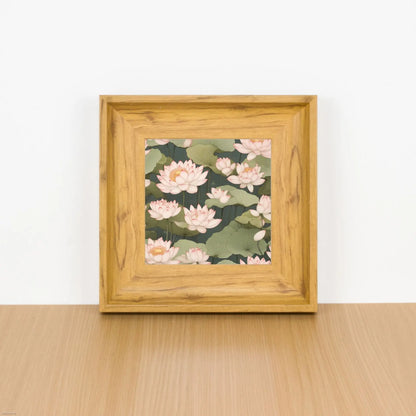Square Picture Frame | 5x5 6x6 7x7 8x8 10x10 Inches | 4cm Wide Border | Tabletop & Wall-Mountable Photo Frame