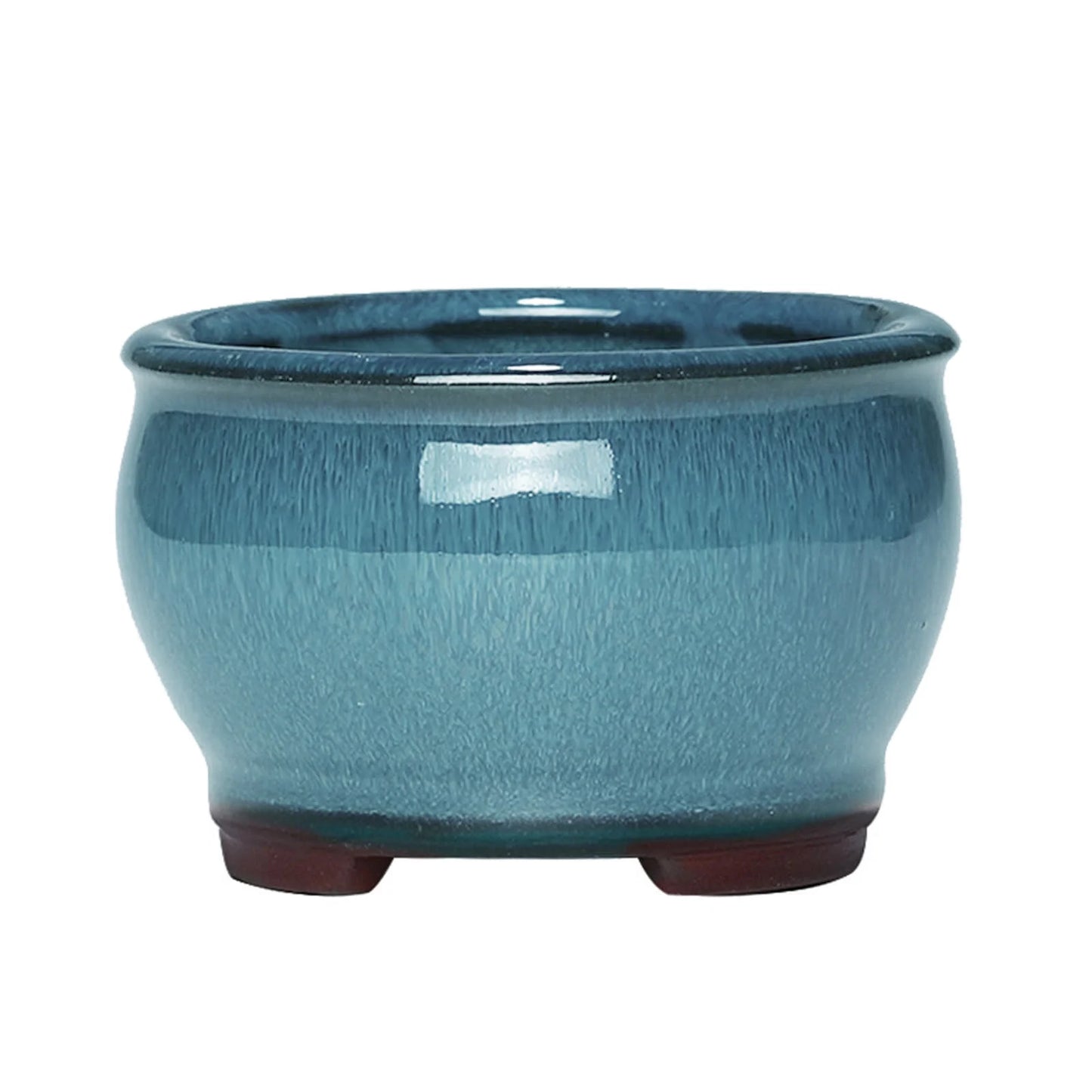 Ceramic Garden Planter Pot with Drainage Hole | Indoor Flower, Cactus & Herb Pot
