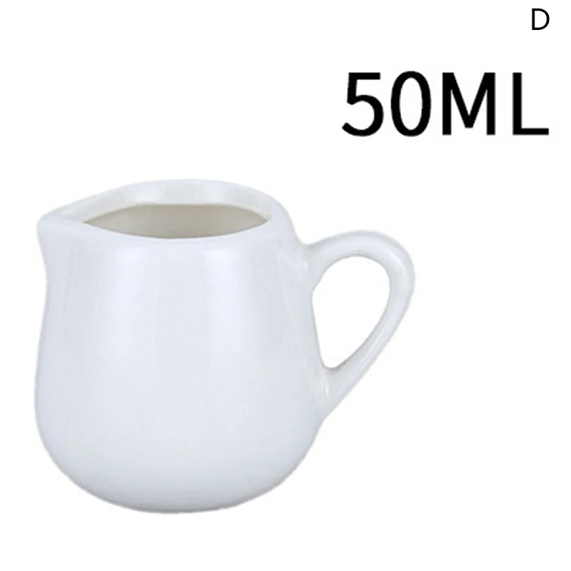 Ceramic Sugar Creamer Pitcher | Milk Pot & Coffee Tableware
