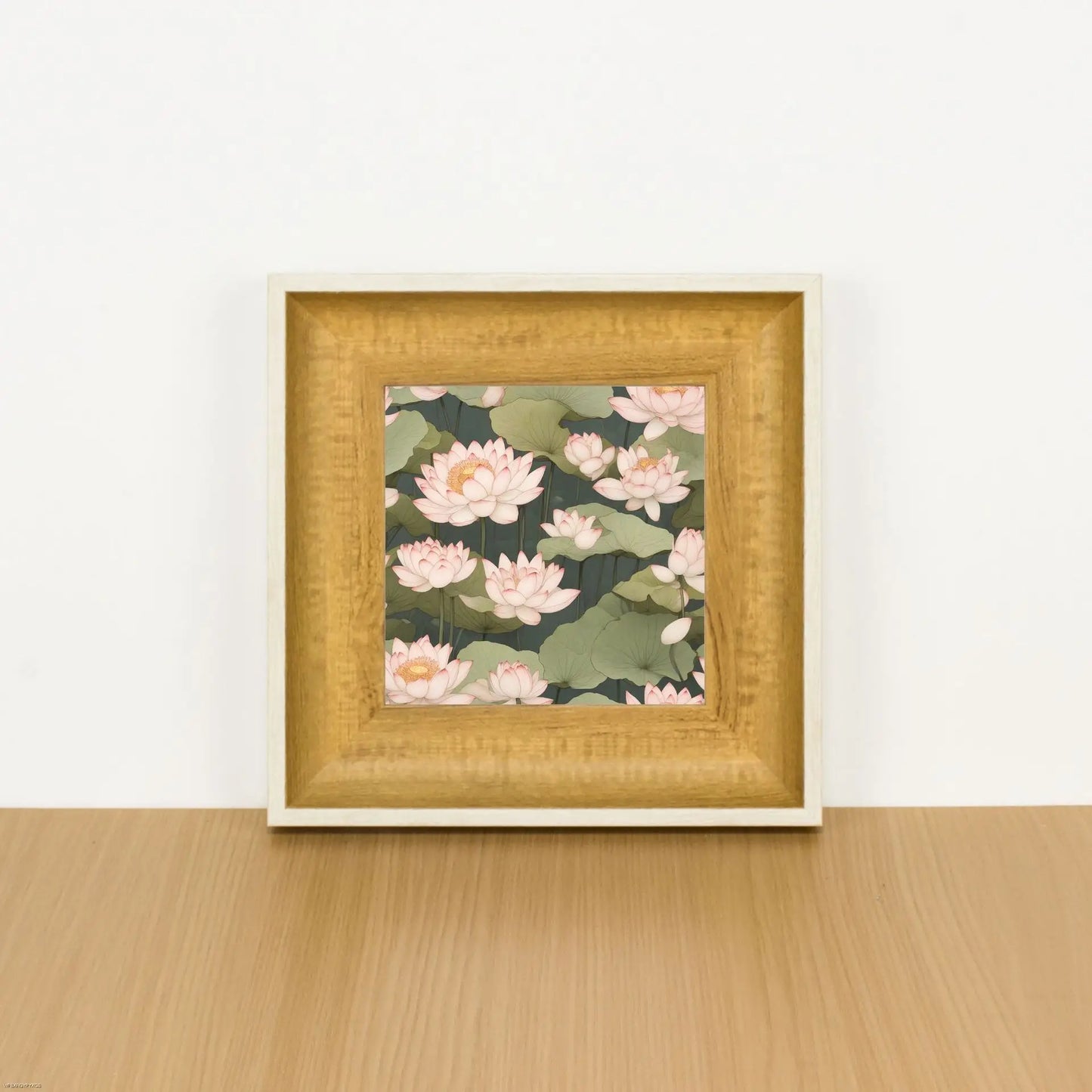 Square Picture Frame | 5x5 6x6 7x7 8x8 10x10 Inches | 4cm Wide Border | Tabletop & Wall-Mountable Photo Frame