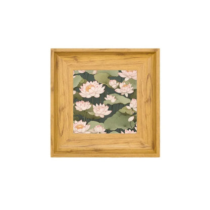 Square Picture Frame | 5x5 6x6 7x7 8x8 10x10 Inches | 4cm Wide Border | Tabletop & Wall-Mountable Photo Frame