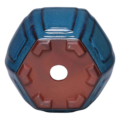 Ceramic Garden Planter Pot with Drainage Hole – Indoor Plant Pot for Balcony, Living Room & Bedroom Decor