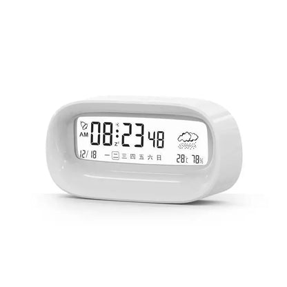 Rechargeable Cartoon Alarm Clock | Digital Calendar with Night Light