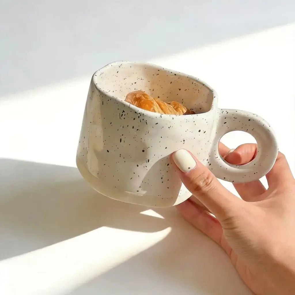 Ceramic Coffee Mug 260ml | Latte, Tea & Cappuccino Cup for Home & Cafe