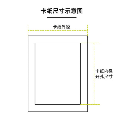 Square Picture Frame | 5x5 6x6 7x7 8x8 10x10 Inches | 4cm Wide Border | Tabletop & Wall-Mountable Photo Frame
