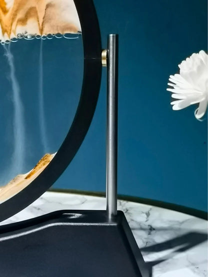 Rotatable Sand Art Picture | 3D Moving Sandscape Hourglass Home Decor