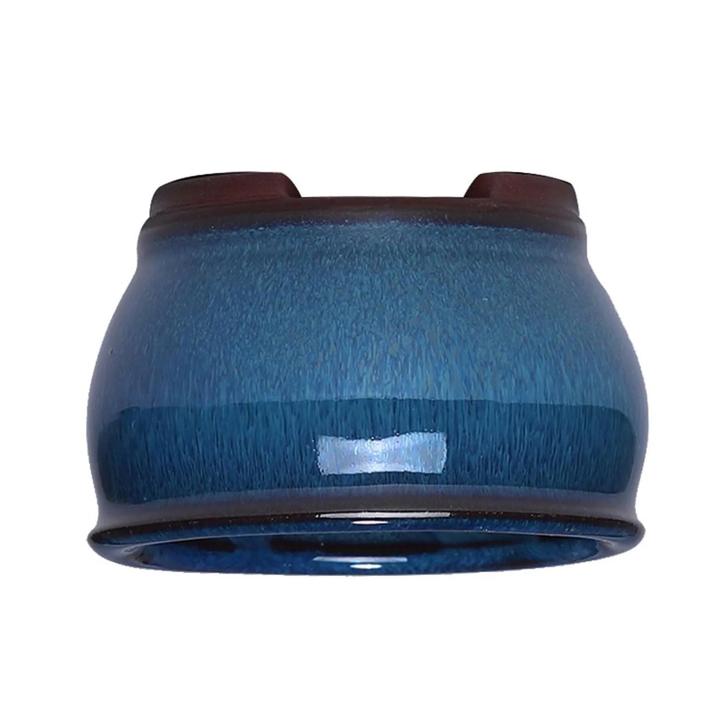 Ceramic Succulent Flower Pot with Drainage Hole – Indoor & Outdoor Planter for Windowsills, Shelves, Gardens & Patios