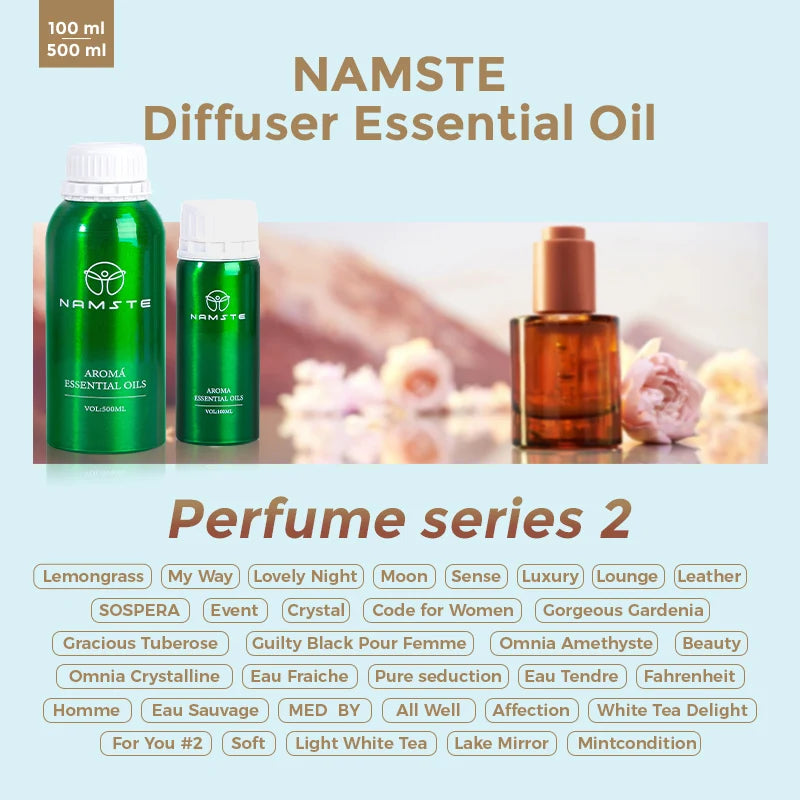 Namste 300m³ Room Fragrance Battery Aroma Diffuser Perfume Electric Aromatic Oasis Electric Smell Home Bluetooth Air Freshener