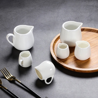 Ceramic Sugar Creamer Pitcher | Milk Pot & Coffee Tableware
