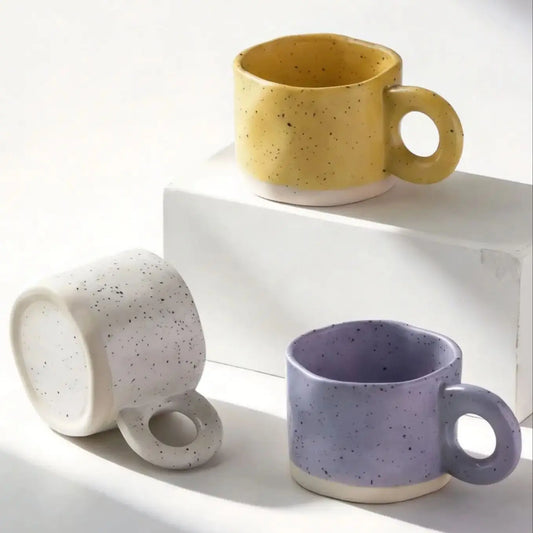 Ceramic Coffee Mug 260ml | Latte, Tea & Cappuccino Cup for Home & Cafe