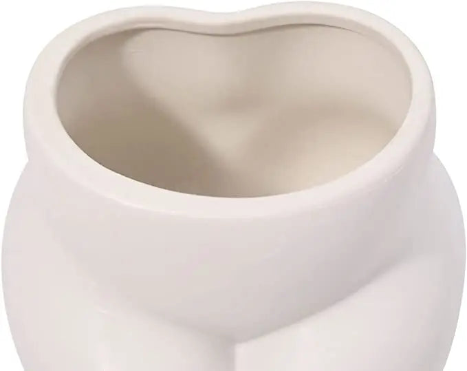 Ceramic Leg Vase – Body Art Decorative Flower Pot | Hydroponic Succulent Planter & Living Room Decor