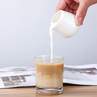 Ceramic Sugar Creamer Pitcher | Milk Pot & Coffee Tableware