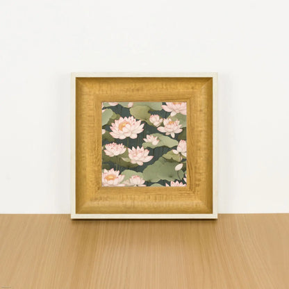 Square Picture Frame | 5x5 6x6 7x7 8x8 10x10 Inches | 4cm Wide Border | Tabletop & Wall-Mountable Photo Frame