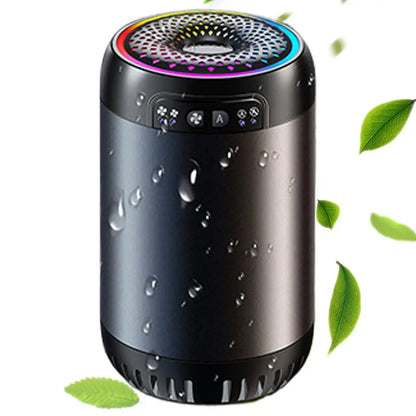 LED Car Air Freshener | Battery Powered Aromatherapy Diffuser with Light